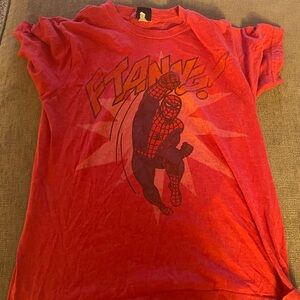 Vintage Mad Engine Red Marvel Graphic Tee